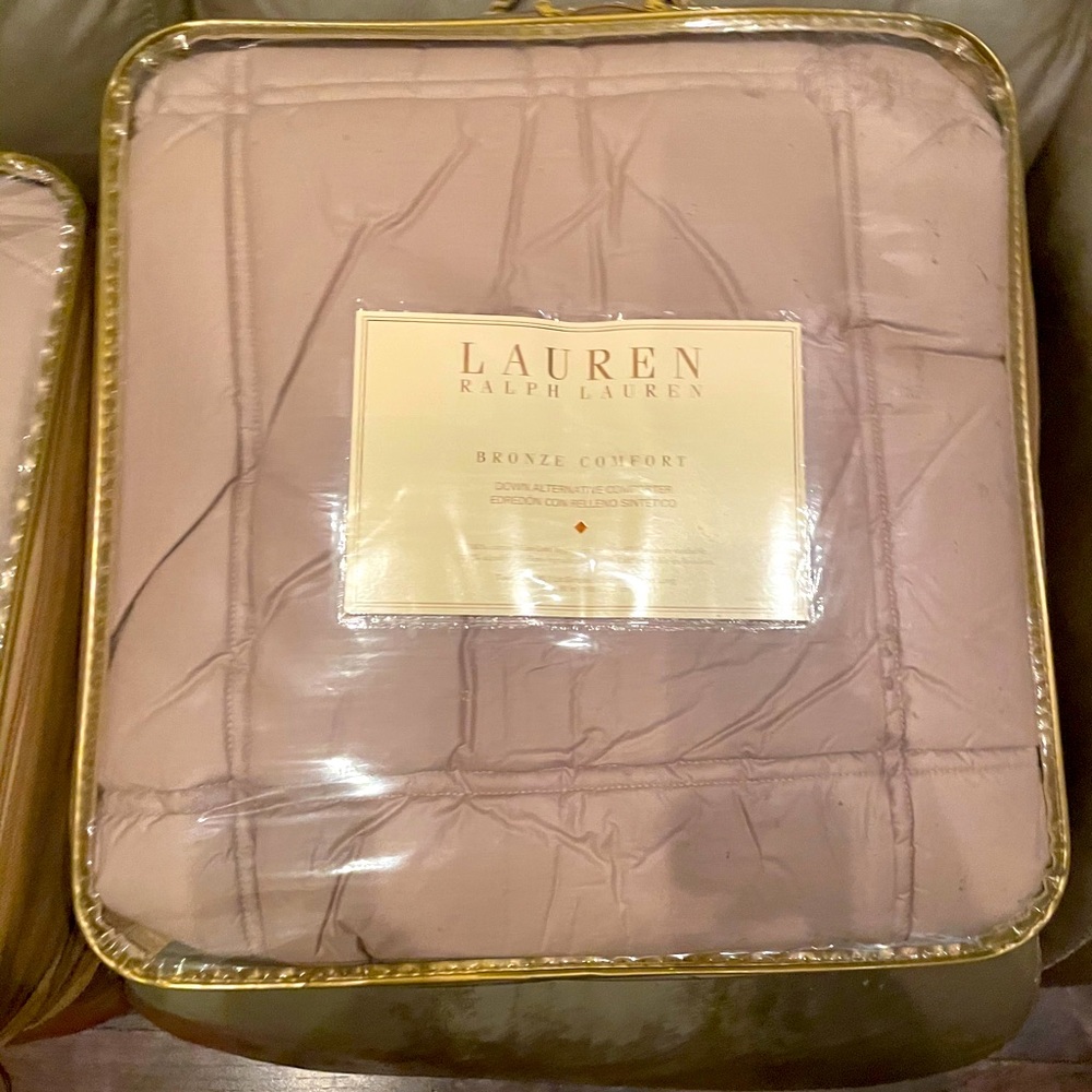 Ralph Lauren down comforter twin